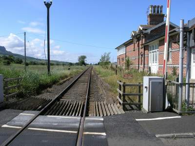 Die Eisenbahn bei der Seacoast Road