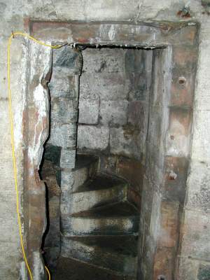 The spiral stair case
