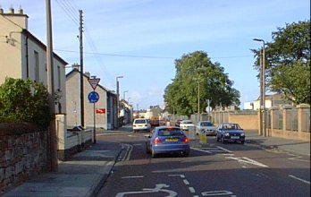 Irish Green Street in Limavady