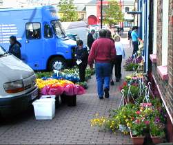 A narrow footpath in Limavady