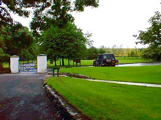 Lonely car in car park